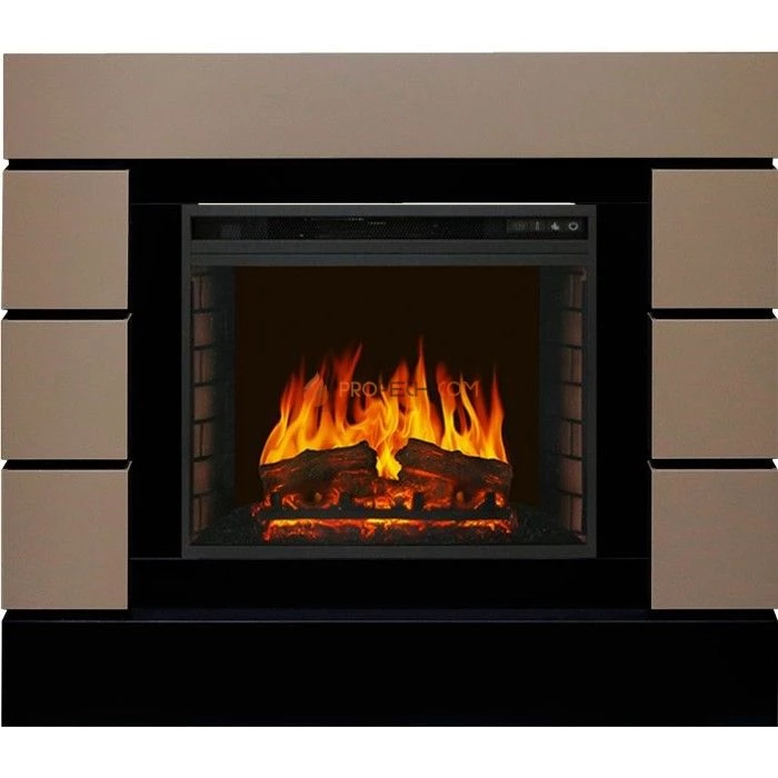 Каминокомплект Royal Flame Lindos - Beige Grey с очагом Vision 23 EF LED FX