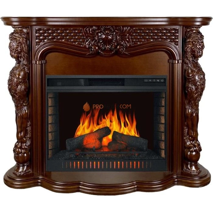 Каминокомплект Royal Flame Castle - Темный дуб с очагом Vision 30 EF LED FX