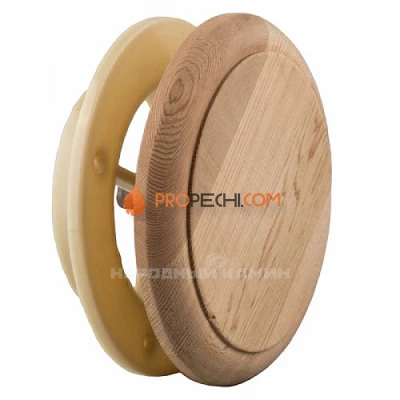 Вент. тарельчатый клапан D=100 (Кедр)