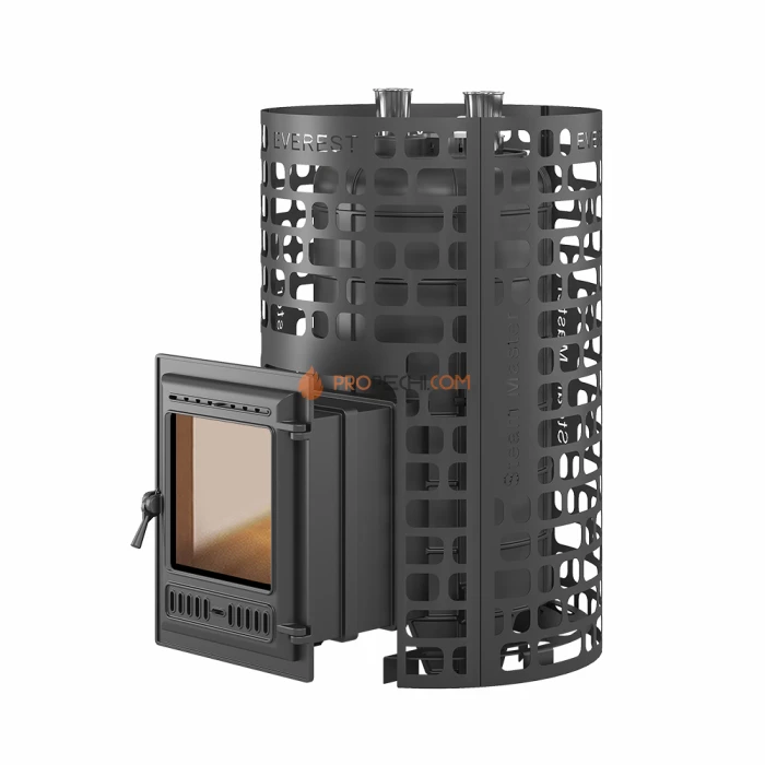 Чугунная печь для бани Эверест Steam Master 38 (320)