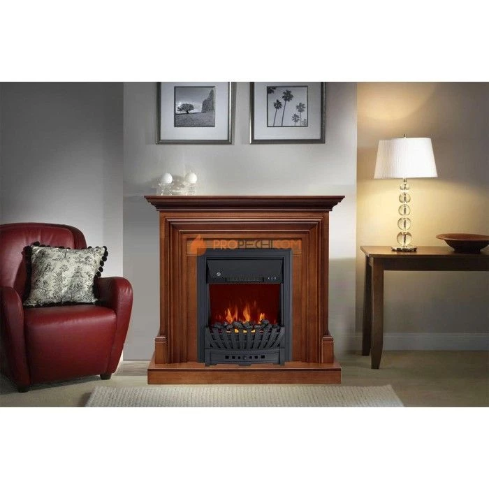 Каминокомплект Royal Flame Bradford - Серый графит с очагом Majestic FX M Brass