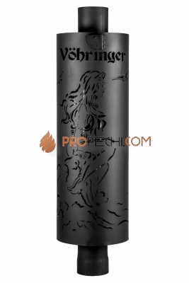 Дымоход-экономайзер Ферингер Русалка Ф-115мм, L-1м