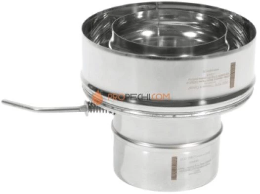 Шибер - переход Моно-Термо ШПМТ-Р 430-0,8/430 D120/180