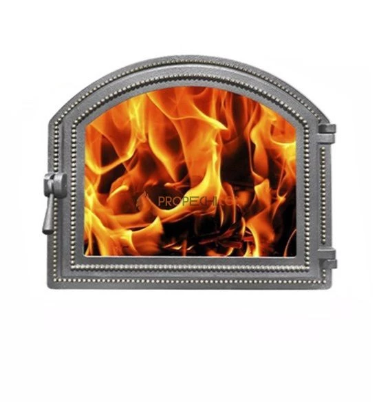 Дверка каминная ВЕЗУВИЙ 217 (Бронза)