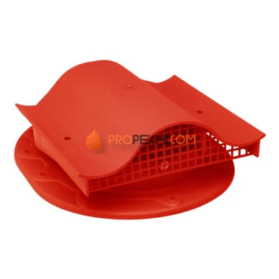 Аэратор для фальцевой кровли красный