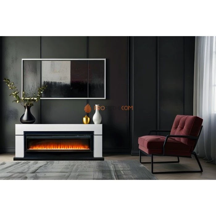 Портал Royal Flame Lindos 60 - Белый с черным