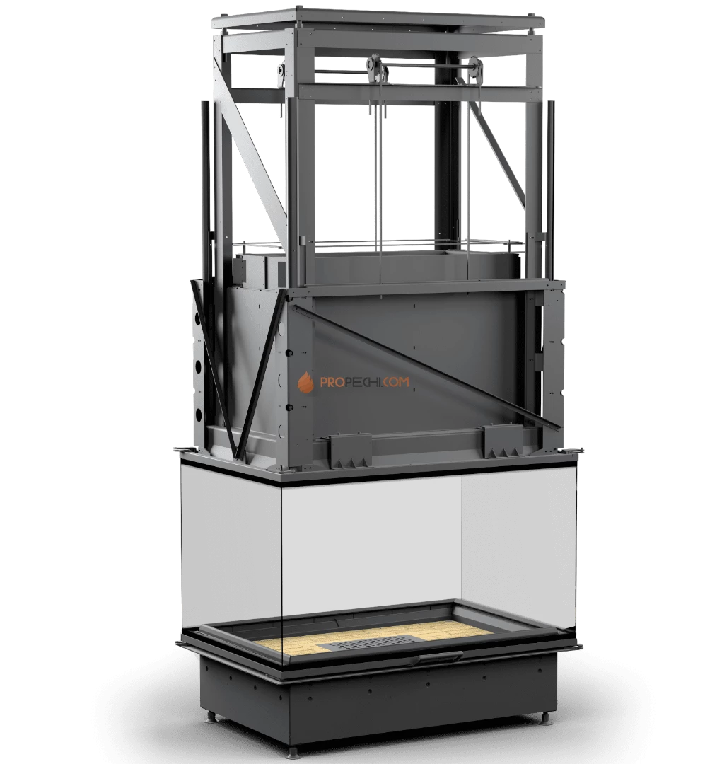 Каминная топка П4С 12080