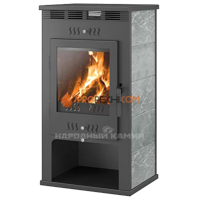 Печь-камин ASTON 11 кВт (талькохлорит)