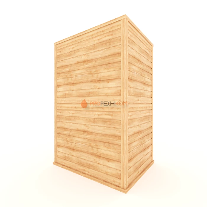 Финская сауна НКЗ 2-местная угловая 110x135x200 см