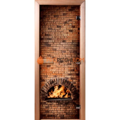 Дверь для бани DoorWood Фотопечать А039, 2000x900 мм