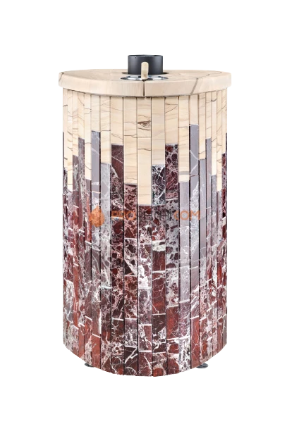 Банная печь Ферингер Макси ПФ Россо Леванте +"Окаменевшее дерево"