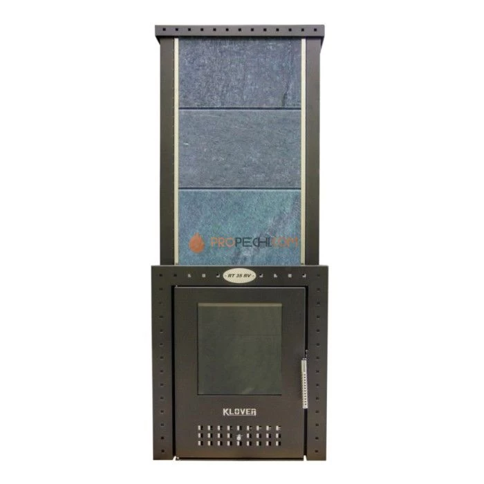 Дровяная печь для бани Klover RT 20-RV ( Талькомагнезит 30 мм )