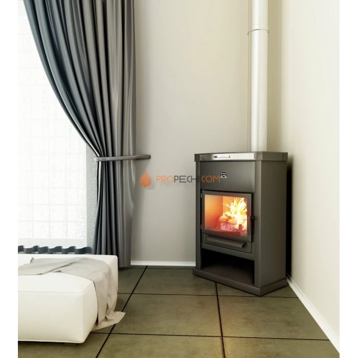 Печь-камин Теплодар ОВ-120 угловой