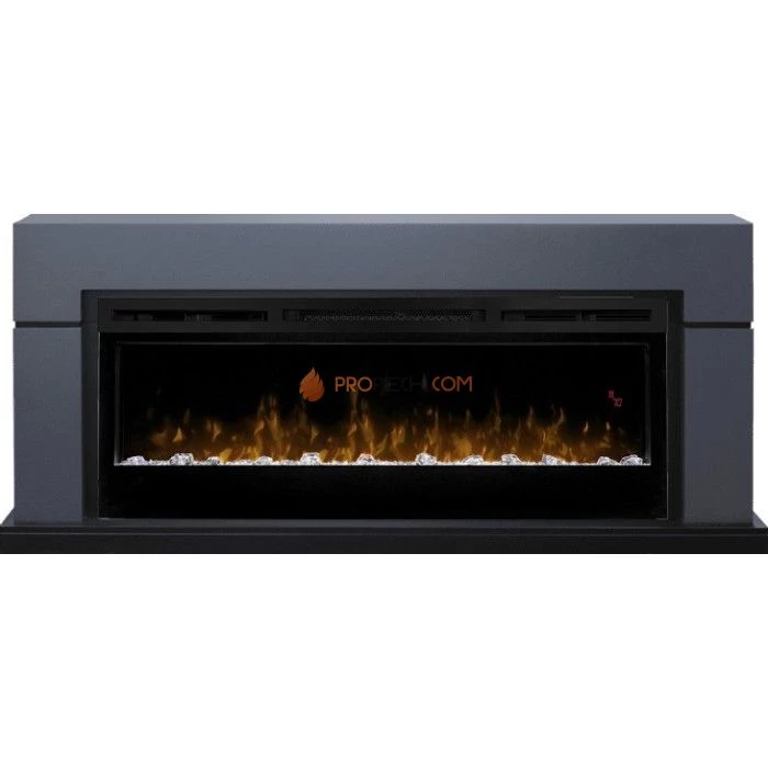 Каминокомплект Dimplex Lindos (линейный) - Серый графит с очагом Prism BLF5051