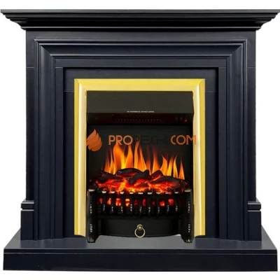 Каминокомплект Royal Flame Bradford - Серый графит с очагом Fobos FX Brass