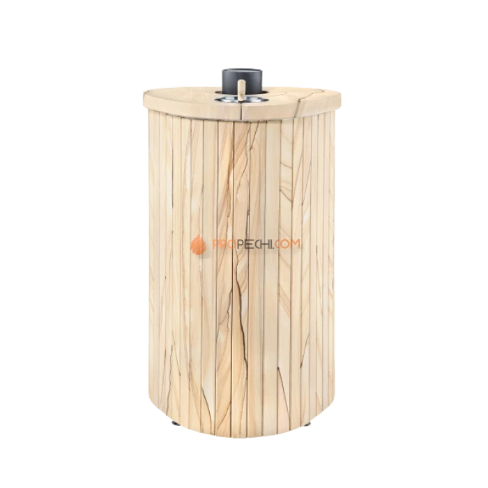 Дровяная печь для бани Ферингер Оптима до 28 м³ - Окаменевшее дерево цельный