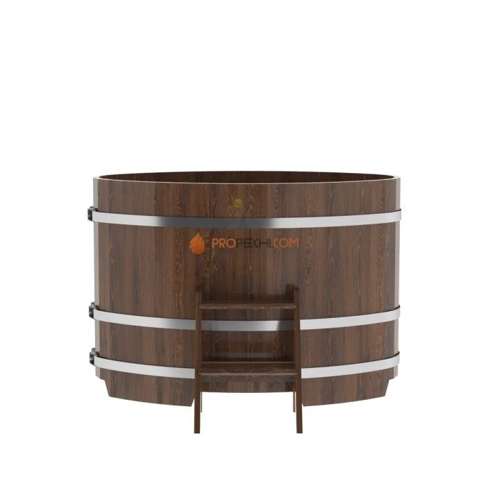 Купель BentWood овальная из мореного дуба 0,80х1,42