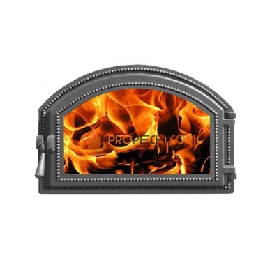 Каминная дверца Везувий 222 (антрацит)