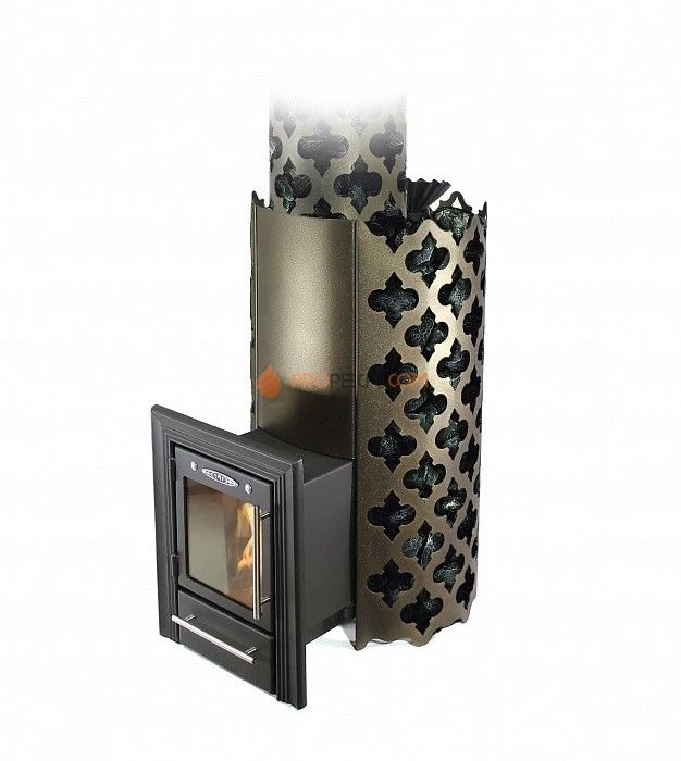 Печь для бани Арабеска Inox Термофор Арабеска Inox Люмина черная бронза
