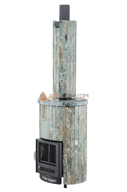 Банная печь Ферингер  ПФ Уют-25 Жадеит наборный