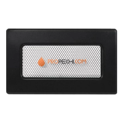 Вент.решетка 110х170 мм. черный