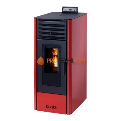 Отопительная печь Klover DEA ECO 8 (красный)