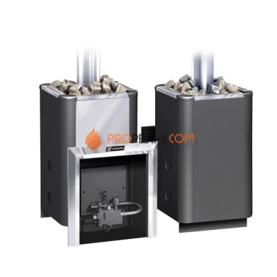 Газовая печь для бани Ермак Уралочка 20-Н с автоматикой