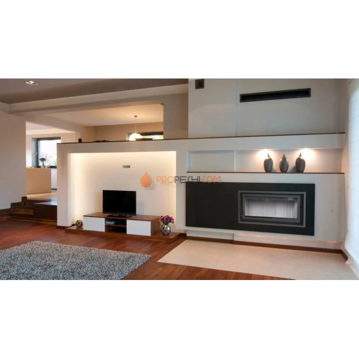 Каминная топка стальная Kratki MILA (16 кВт)