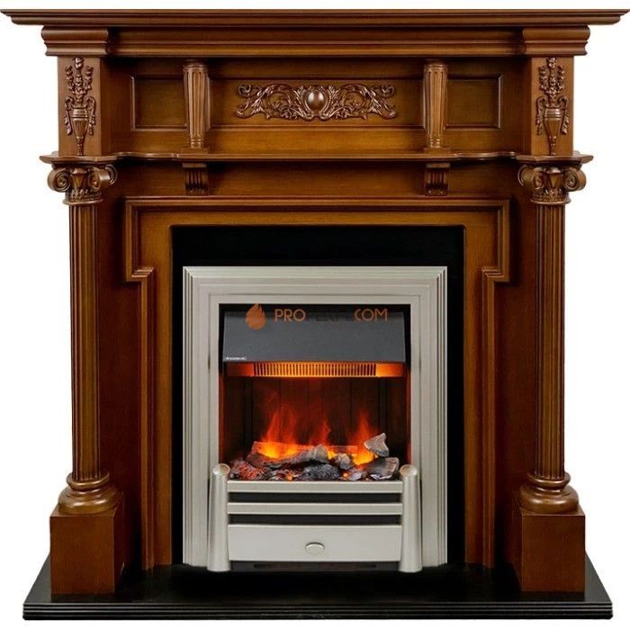 Каминокомплект Dimplex Oxford - Орех с очагом Chesford