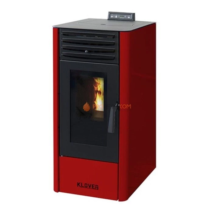 Отопительная печь Klover DEA ECO 6 (красный)