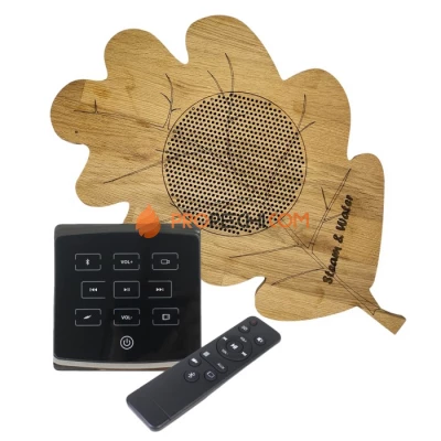 Комплект акустической системы встраиваемый SW 1 Black ECO Wood, Дубовый лист (одна колонка)