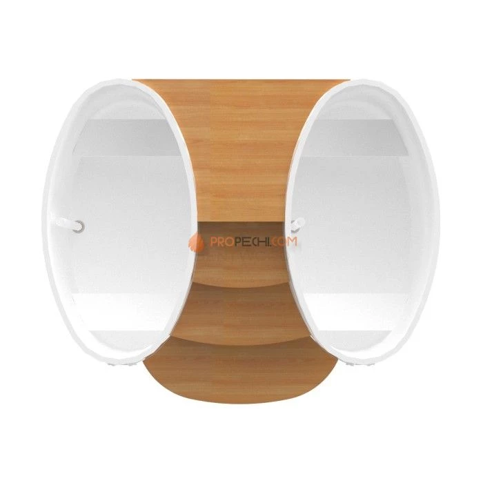 Подиум BentWood на 2 купели 0,69х1,31 из натурального дуба