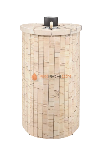 Банная печь Ферингер Малютка ПФ "Окаменевшее дерево" наборный