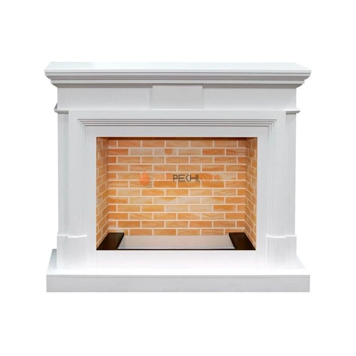 Каминокомплект Dimplex Coventry - Белый / Кирпич с очагом Cassette 600 NH