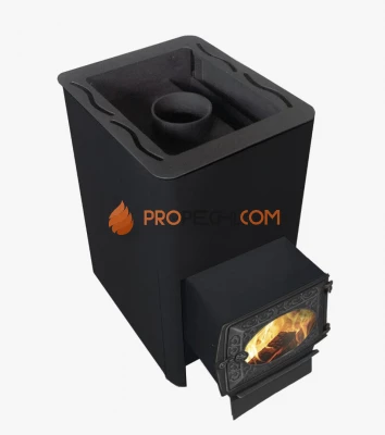 Банная печь Березка Оптима 12 (ДТ-3 стекло)