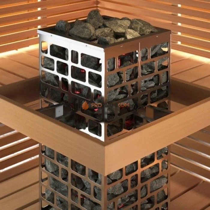 Электрическая печь SAWO CUBOS CUB3-75Ni2-P 7.5 кВт (встроенный блок мощности, пульт покупается отдельно)