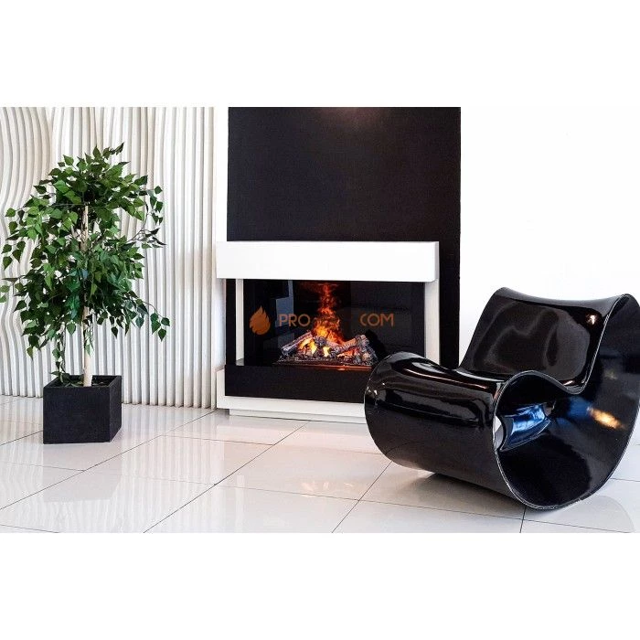 Каминокомплект Royal Flame Cube 50 - Серый графит с очагом Astra 50 RF