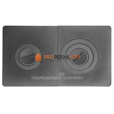 Рубцовск Плита печная ПС2-3 с конфорками сборная 710х410 мм