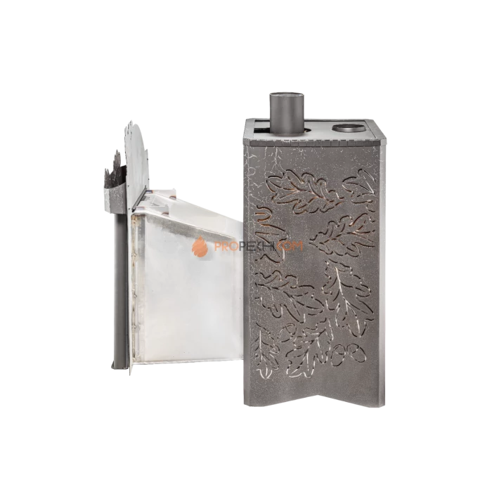 Дровяная печь для бани Ферингер Квадра в кожухе Дуб до 25 м³