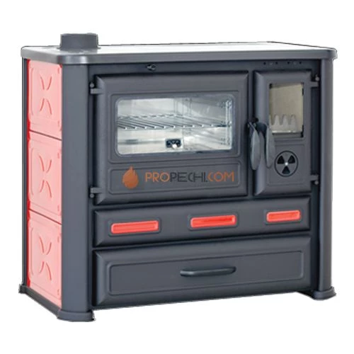 Варочная печь Alma Mons L красная