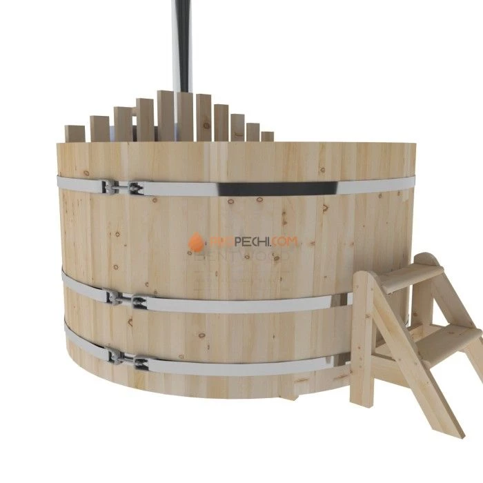 Фурако BentWood из кедра D=1.8 с внутренней печкой стандарт