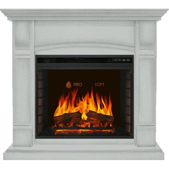 Каминокомплект Royal Flame Manchester - Белый с очагом Vision 23 EF LED FX
