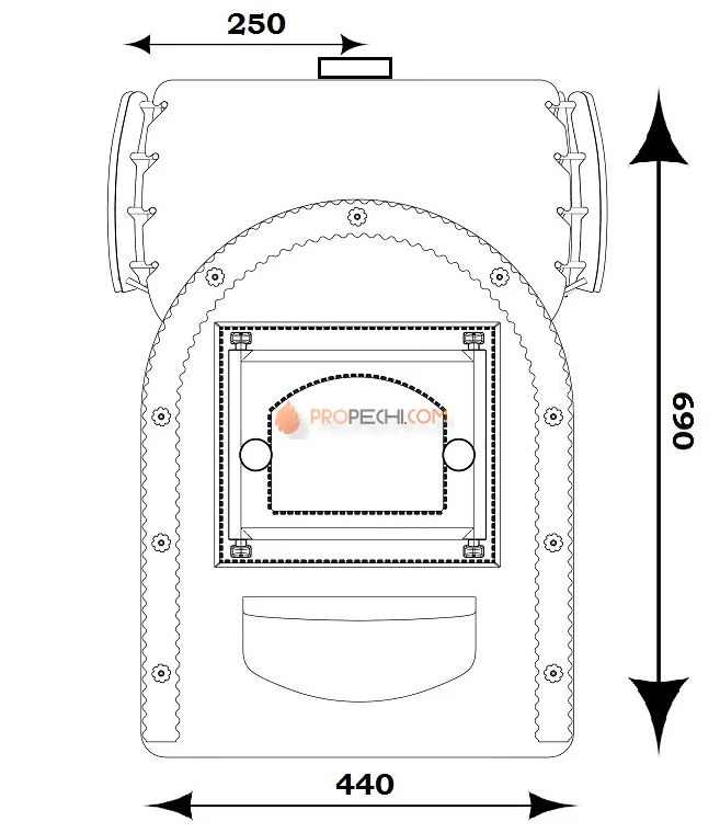 Банная печь Царь Печи Любаня Премиум