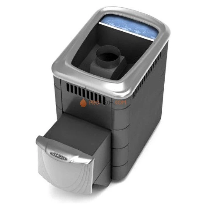 Дровяная печь для бани Термофор Компакт 2013 Inox ДН Б антрацит