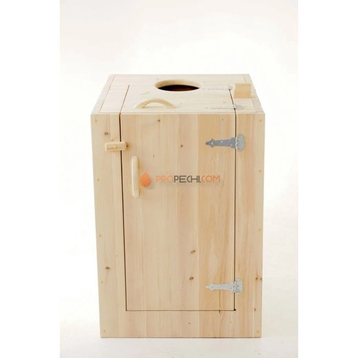 Фитобочка квадратная НКЗ КУБ из кедра, 130x84x84 см / 40 мм