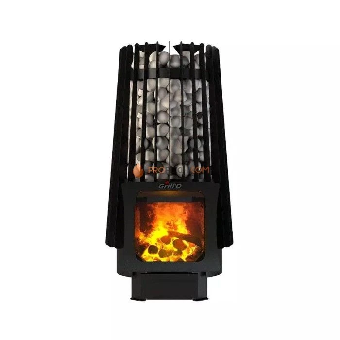 Дровяная печь для бани Grill’D Cometa 180 Vega Short Window Max