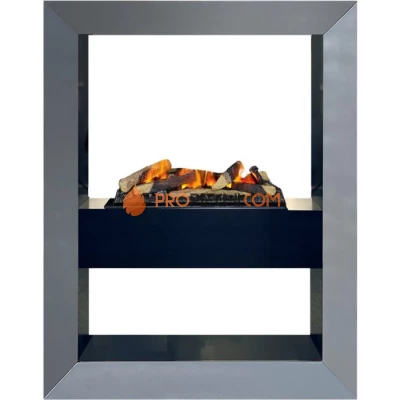 Каминокомплект Dimplex Boxx - Серый графит с очагом Cassette 600 LNH-INT (с дровами)