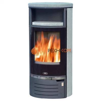 Печь-камин ABX Atlantik 7 серая талькохлорит