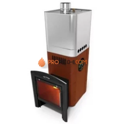 Печь для бани Бирюса 2013 Carbon Термофор Бирюса 2013 Carbon Витра ЗК терракота