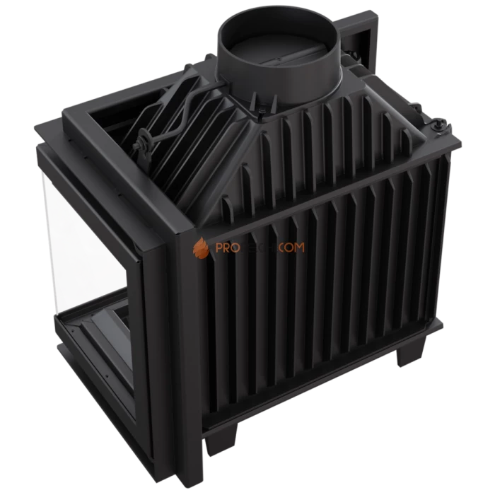 Каминная топка Kratki SMART/M/S/P/BS (угловое стекло справа)